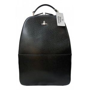 Vivienne Westwood Kent Leather Backpack Black.